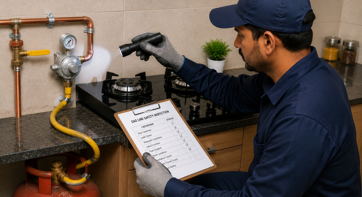 Gas Line Inspection